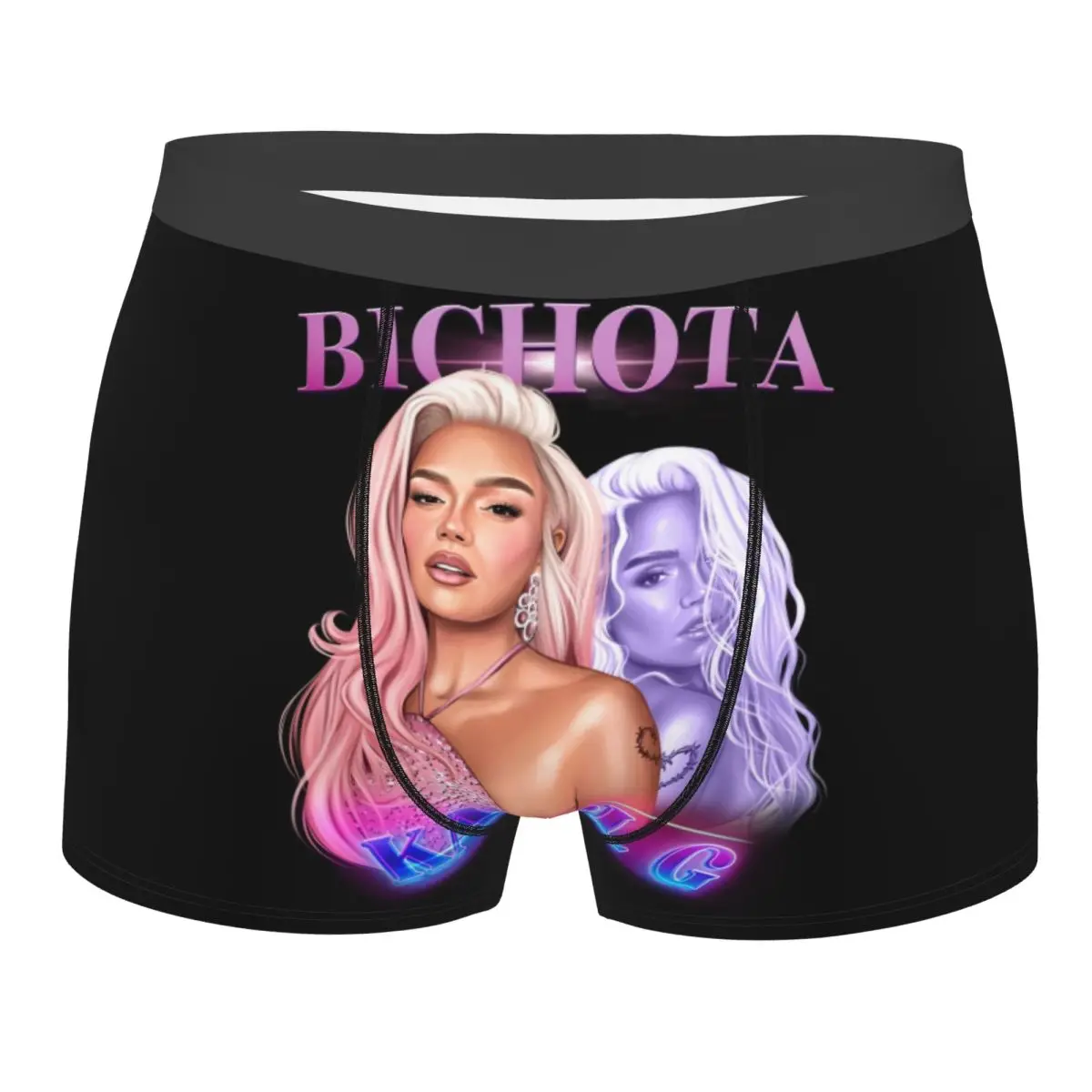 

Male Sexy Reggae Ainger Karol G Bichota Season Underwear Boxer Briefs Men Breathbale Shorts Underpants
