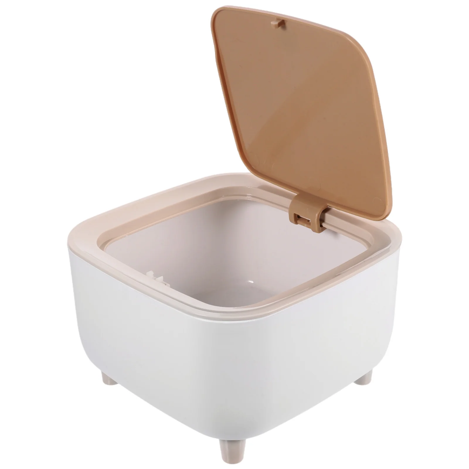 

Small Desktop Trash Can 2L Capacity Fresh Practical for Home Office Kitchen Bedroom Multi-Scene Application Bedroom Trash Can