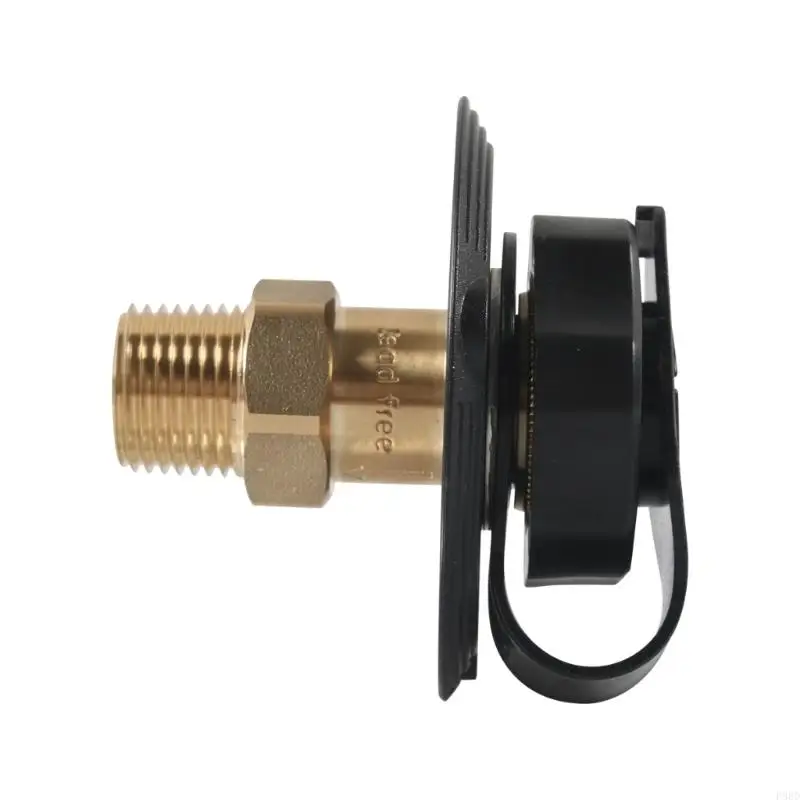  Clear Housing 40 Mesh Liquid Filter With Brass Fitting For Visible Purification
