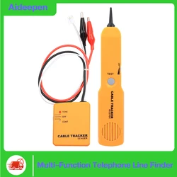 Cable Finder Tone Generator Probe Tracer Wire Tracker Cable Circuit Continuity Tester Features Alligator Clips RJ11 Plug Tool