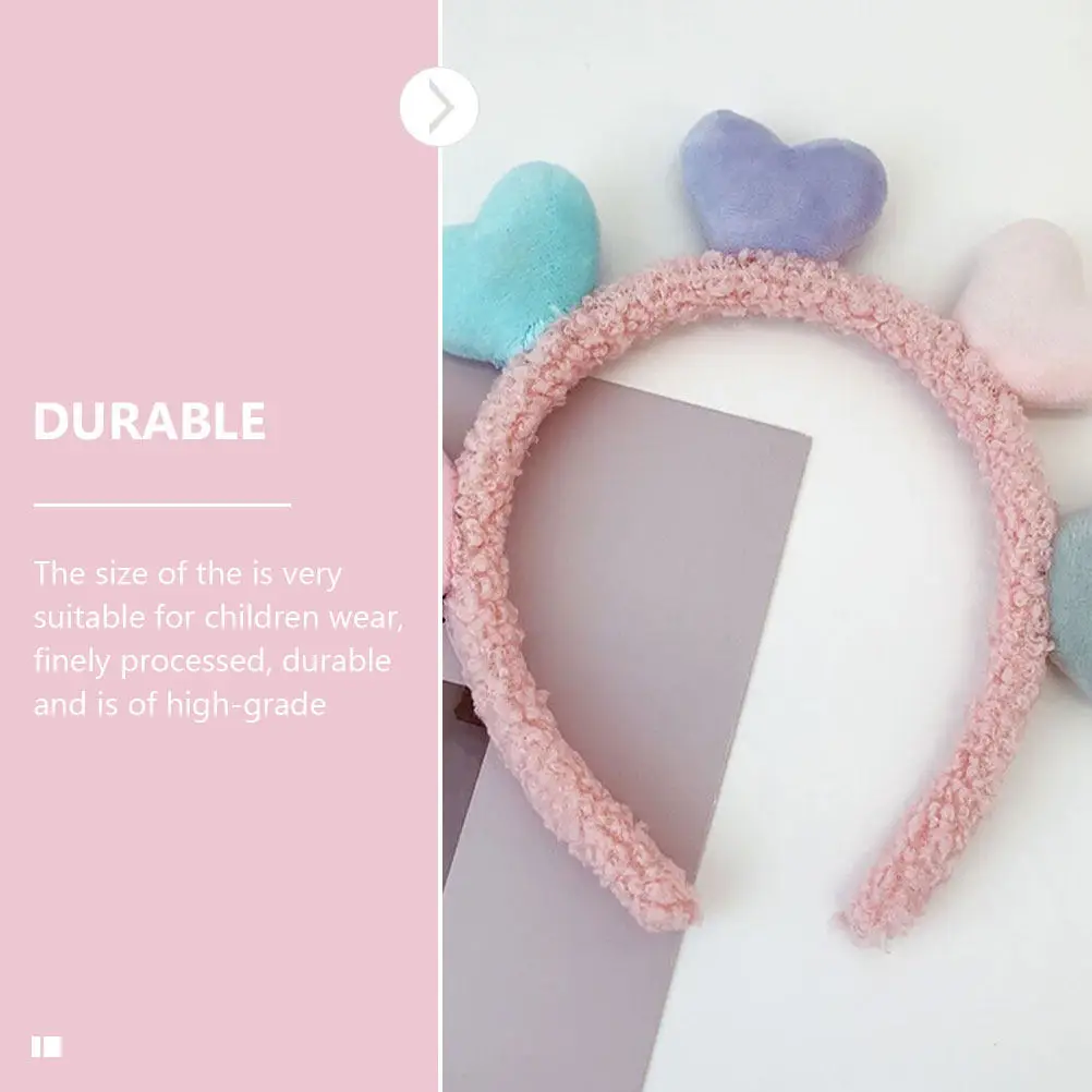 

Стильная повязка на голову в форме сердца: удобная, легкая, идеально подходит для вечеринок, украшение для волос, идея подарка на День святого Валентина