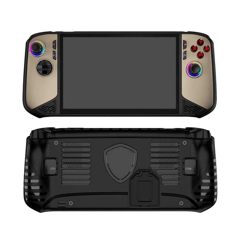 For Claw 8 AI+ Handheld Game Console Protective Case Soft TPU Cover with Kickstand Anti-Scratch Features
