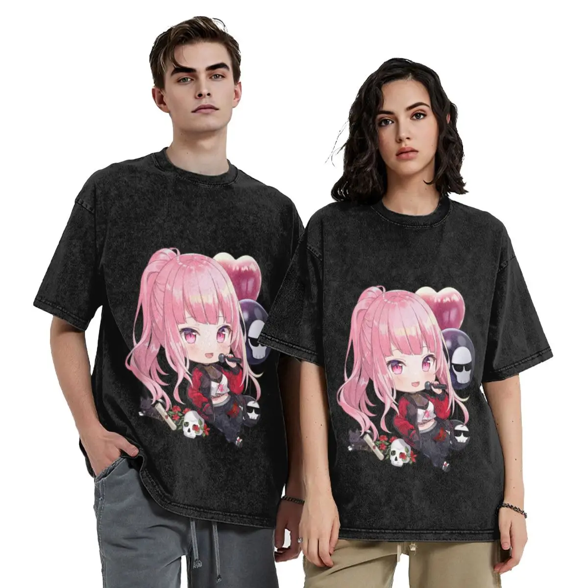 

Mori Calliope T-Shirt oversizeds Clothing shirts graphic tees plus sizes cotton t shirt men