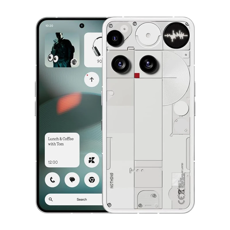 Nothing Phone (3) Qualcomm Snapdragon 8S Gen 4 6.67 AMOLED 120Hz Triple 50MP Camera 3 mics 4