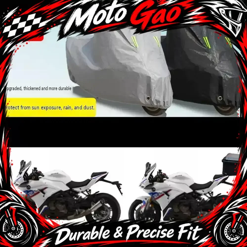 【Precise Fit】FOR QJMOTOR SRK600RR Dedicated Anti-racing Motorcycle Cover, Rainproof, Snowproof, Sunproof, Dustproof Cover