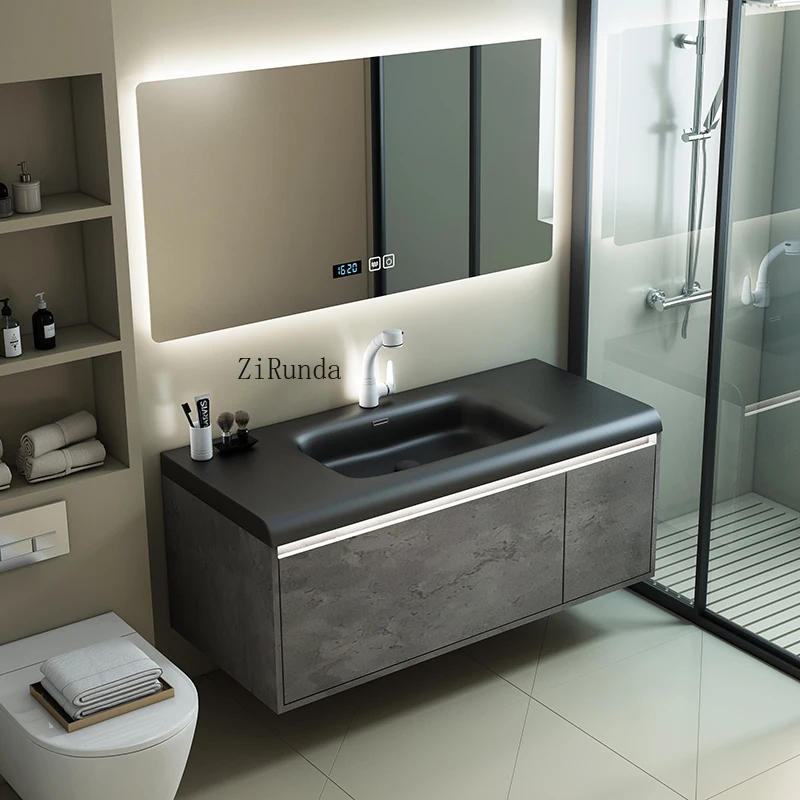 Mobili da bagno Mobili lavabo da bagno con contenitore