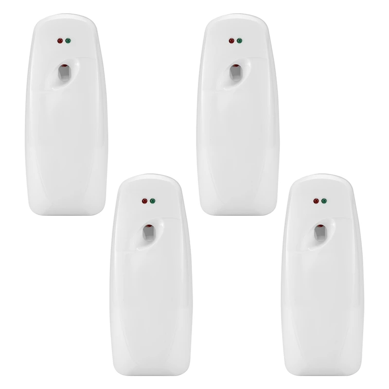 4 Pcs Automatic Air Freshener Sprays Dispenser Wall Mounted Automatic Sprays Air Freshener Sprays For Bathroom