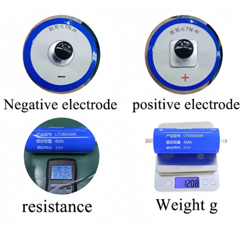 6-48 قطعة 2.3 فولت 40AH 45AH مقاومة درجات الحرارة المنخفضة Yinlong LTO 66160 بطارية 10C التفريغ المستودع الألماني شحن مجاني #3