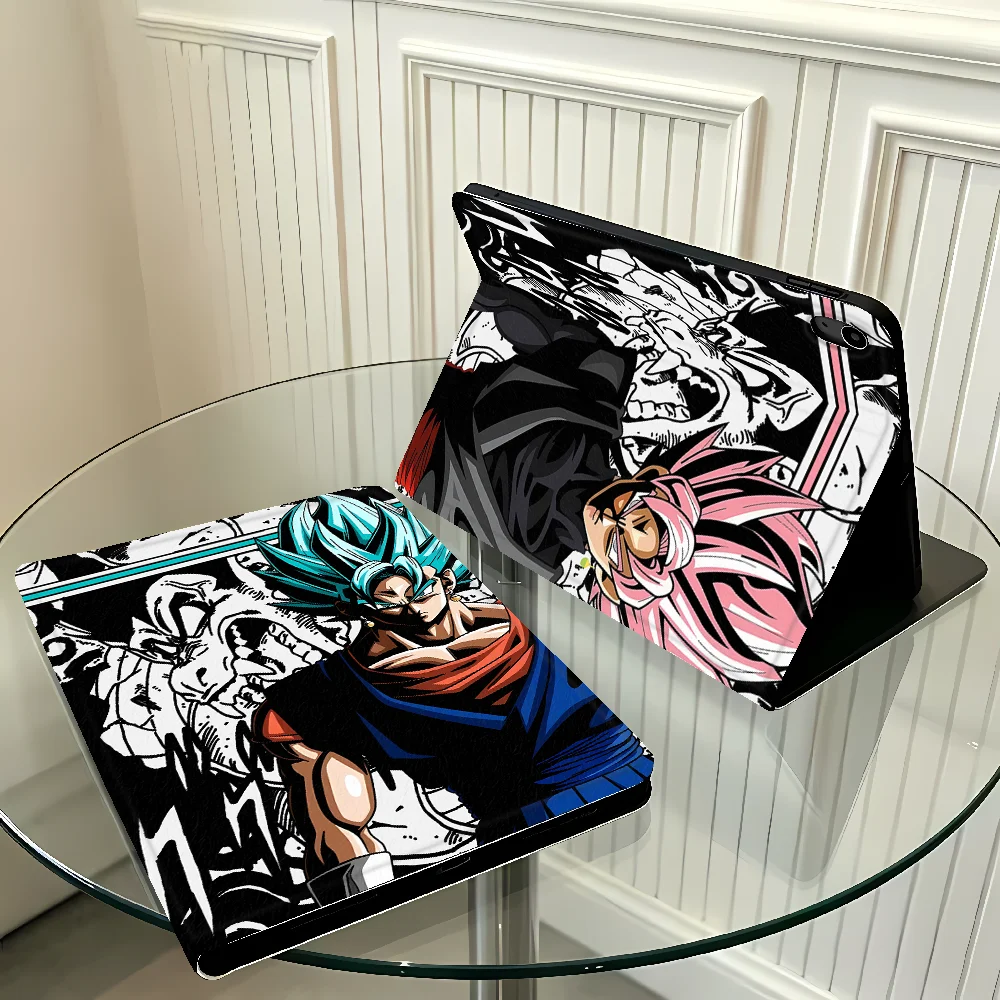 Goku Dragon Balls Case for Apple iPad Air 11 13 M4 M3 M2 A16 2026 Pro11 13 10th 7/8/9th With Pencil Holder Air 4/5/6th