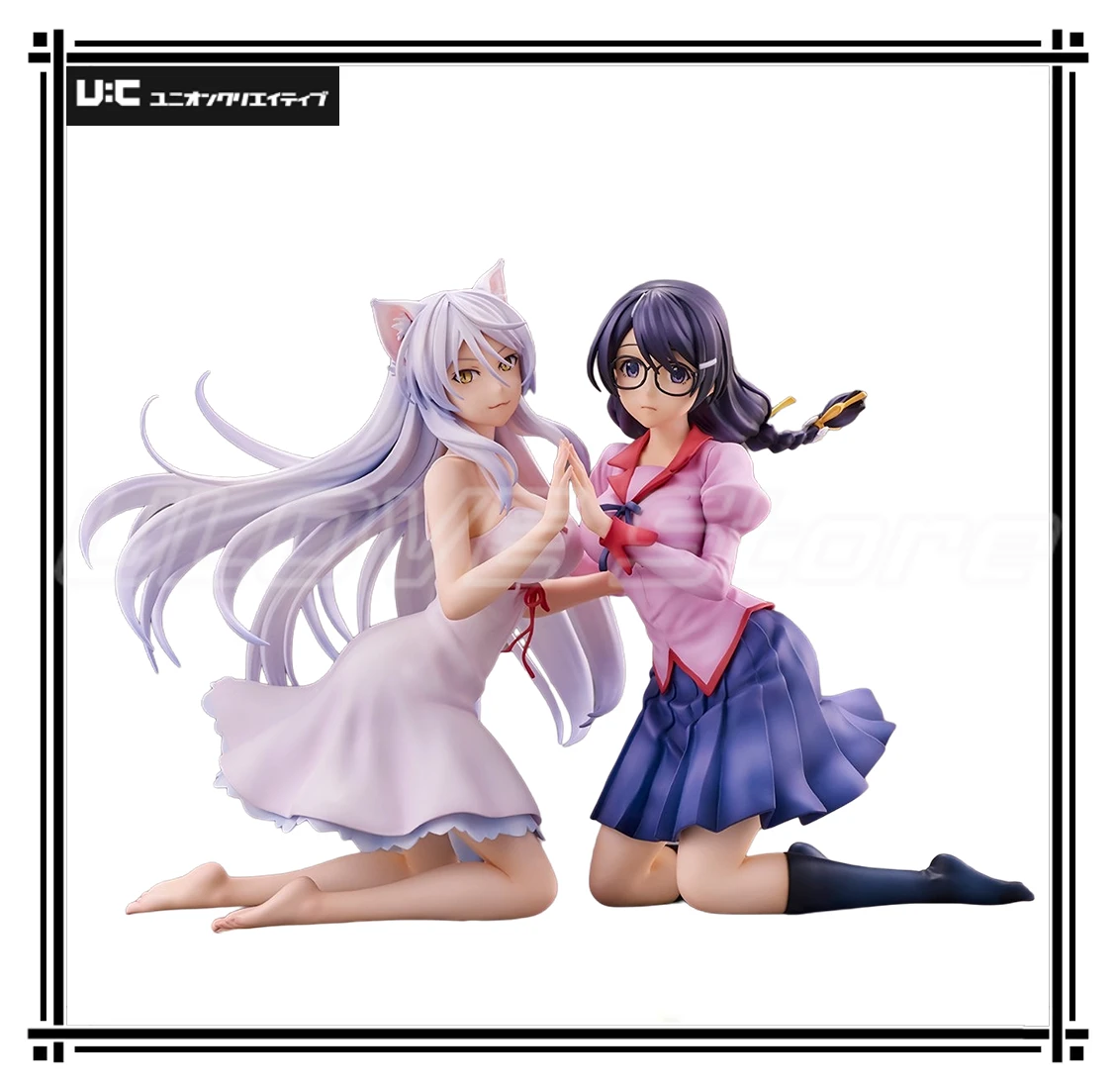 En Stock Original UnionCreative Cat Story negro Hanekawa Hanekawa Tsubasa figura de animación modelo colección regalo