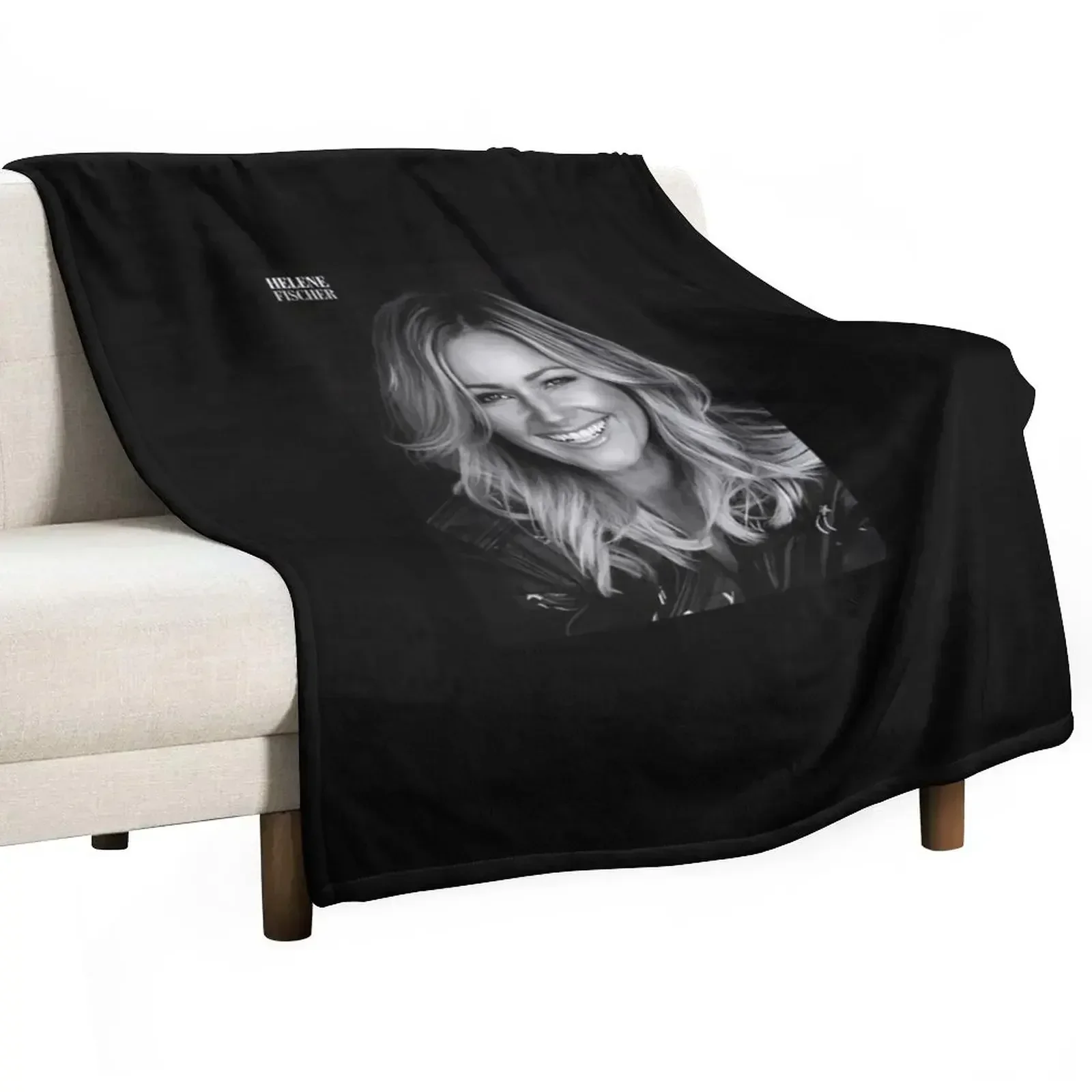 Helene fischer Throw Blanket Sofa Quilt Blankets For Bed Large anime Blankets