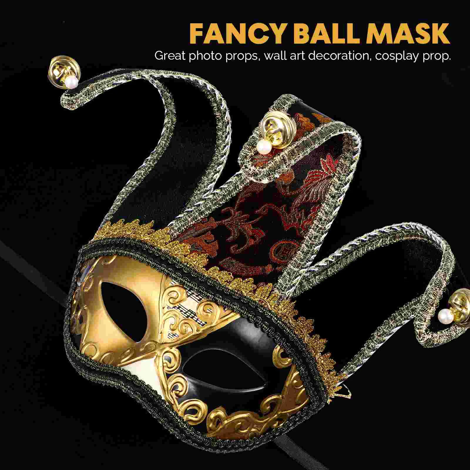 Fine Details Mask Half Face European and American Breathable Halloween Party Masks Carnival