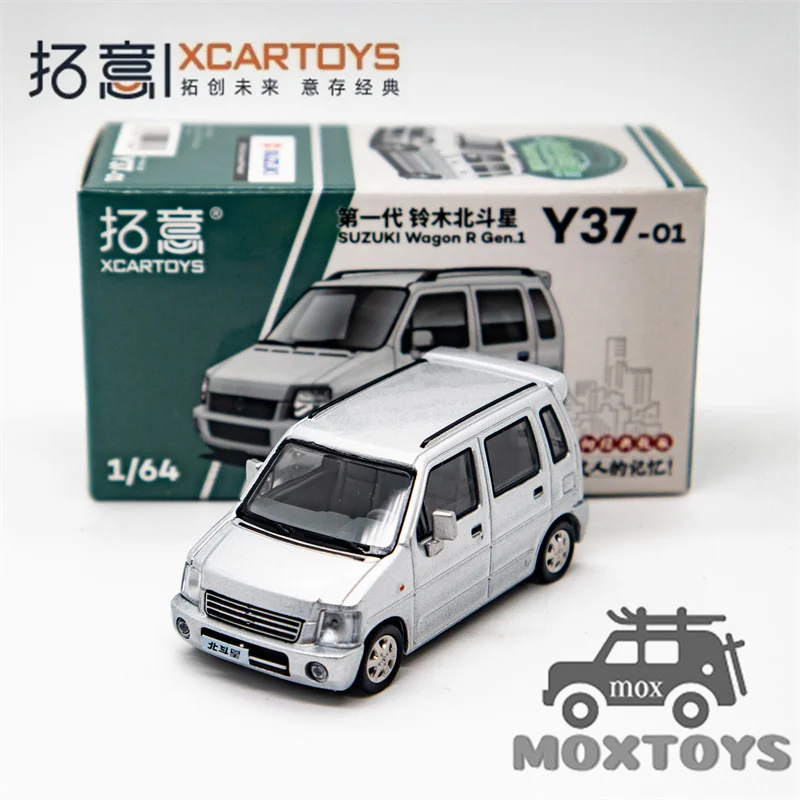 

XCarToys 1:64 Suzuki Wagon R Gen.1 Silver Diecast Model Car