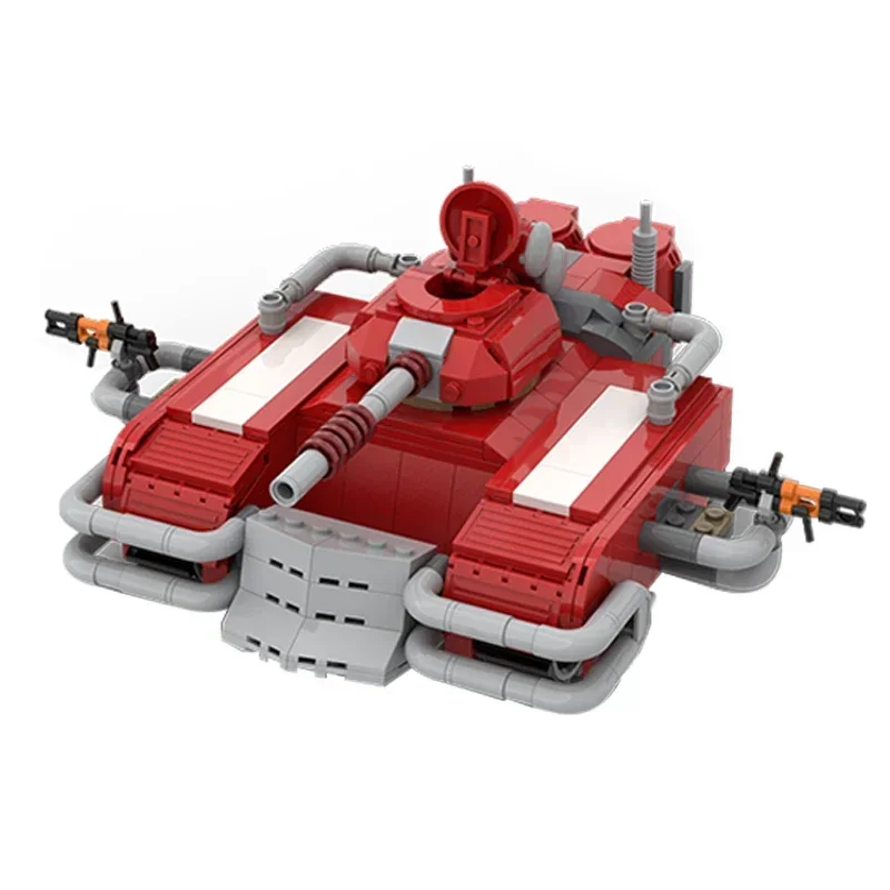 Modelo de jogo de guerras populares moc tijolos de construção tundran tecnologia tanque pesado blocos modulares presentes brinquedos de natal conjuntos diy montagem