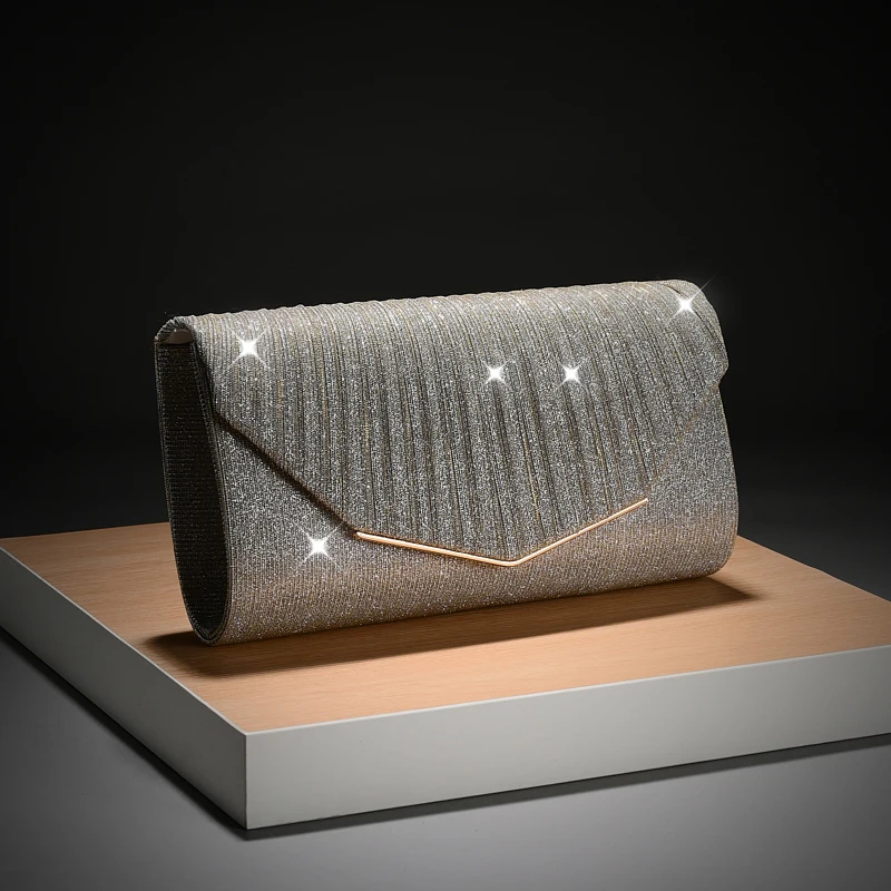 

Ladies' light luxury wedding banquet dress bag, party evening dress bag