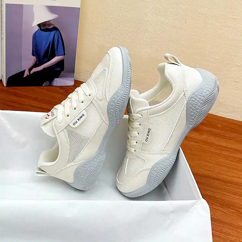 Lace Up Legitimate Leather Woman's Basketball Shoes 48 Woven Black Sneakers White Boots Ladies Sports Athletic Latest