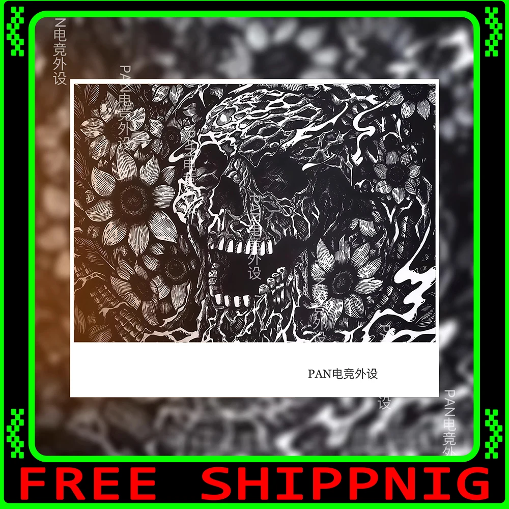 PAN Esports Dark Essence Glass Mousepad Smooth and Speed FPS Mouse Pad FPS Duplicate Padsmith Dark Essence - Speed For APEX CSGO