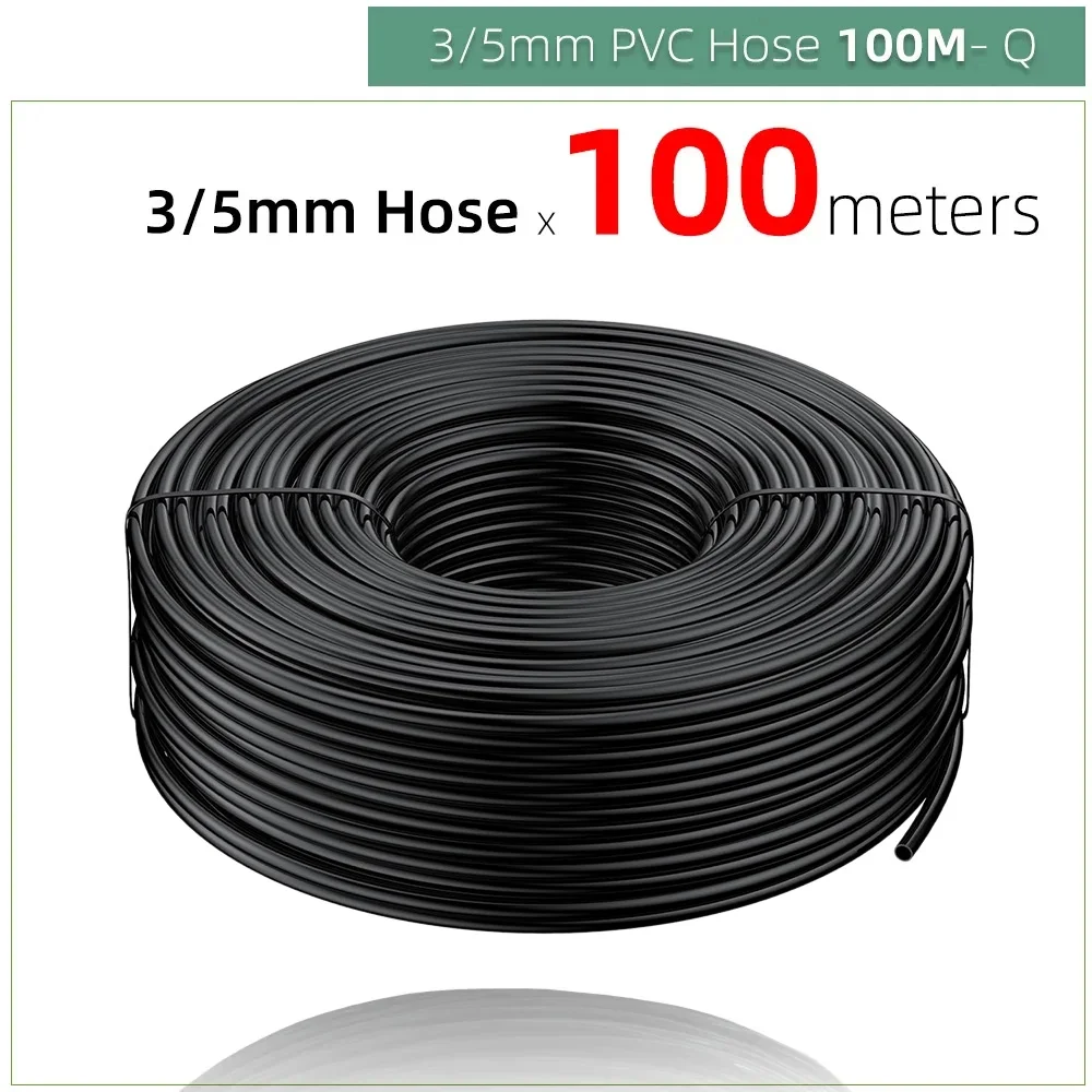 100-10M 4/2-Way 8L Drip Pijl Irrigatie Zender Watering Systeem Druppelaar Sprinkler Irrigatie Kit ingemaakte Planten