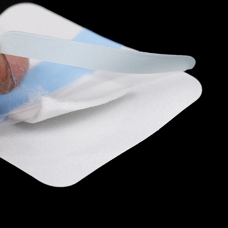 Cinta adhesiva médica transparente, yeso transpirable, impermeable, 10 piezas