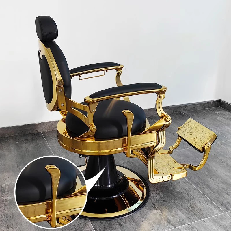 

Heavy-Duty Adjustable Barber Chair Ergonomic Padded Salon Chair Hair Studio Beauty Shop Silla De Corte De Pelo Salon Furniture