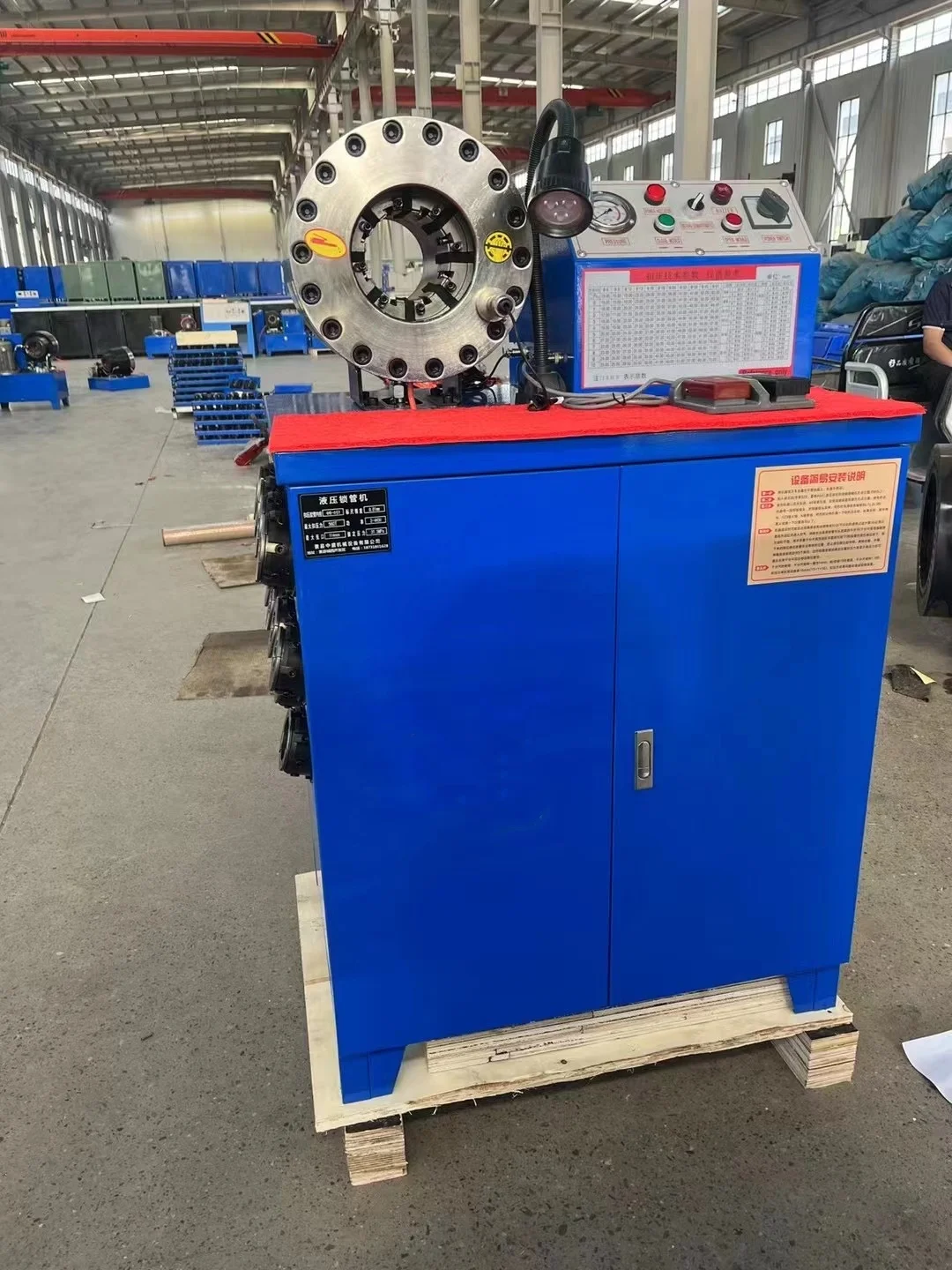 Nuevo tipo de máquina de montaje de tubos de bloqueo y engarzado de mangueras de componentes de motor y rodamiento de 220V, máquina de ensamblaje de tuberías