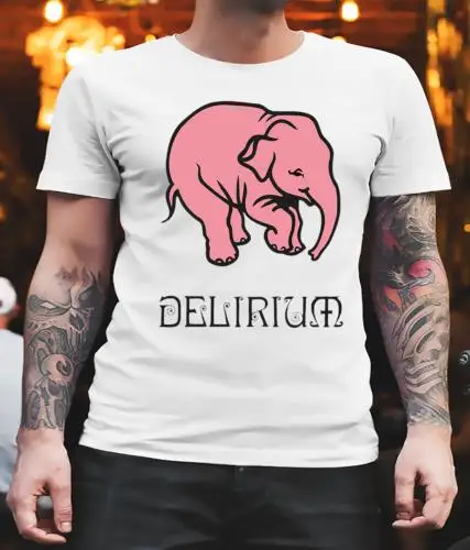 Delirium Beer White T-Shirt - Ships Fast! High Quality ! Shirt Unisex ALL SIZE