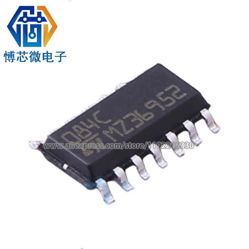 10PCS TL084CDT Package SOIC-14 FET Input Op Amp