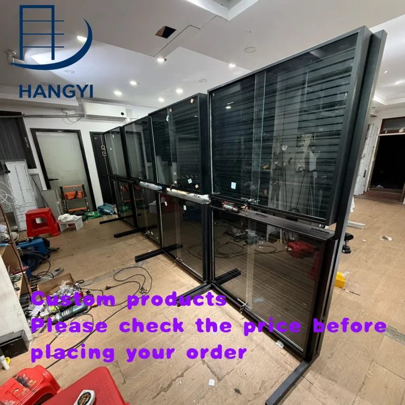 custom.Hangyi.new Model Customized Anti-Tcg Card Display Cabinet Gaming Shop With Shelf Interior Organizer