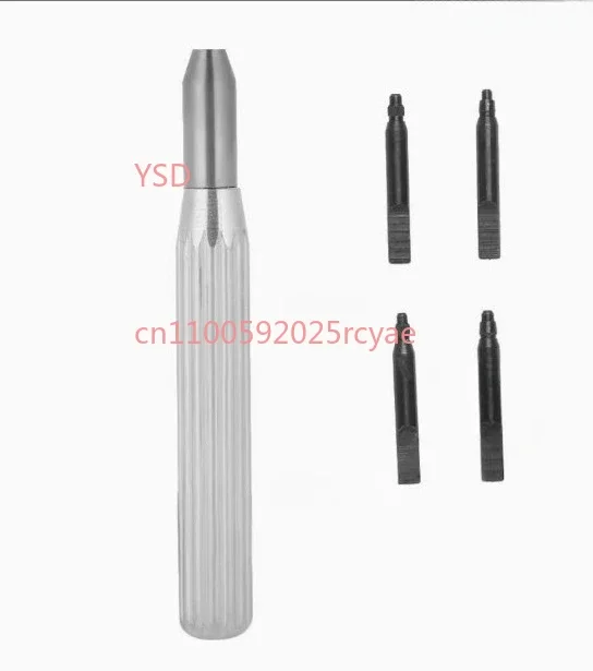 Watch Crown Tube Insert Remover Tool with Steel 4 Pins Case Removing Tube Y0686