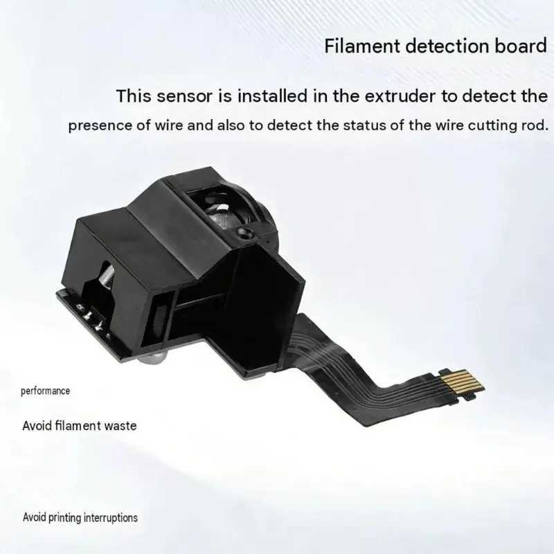 Filament Detection Hall Sensing Module for Lab P2S, Hall Detector Board Assembly with Integrated Base and FPC Cable 896C