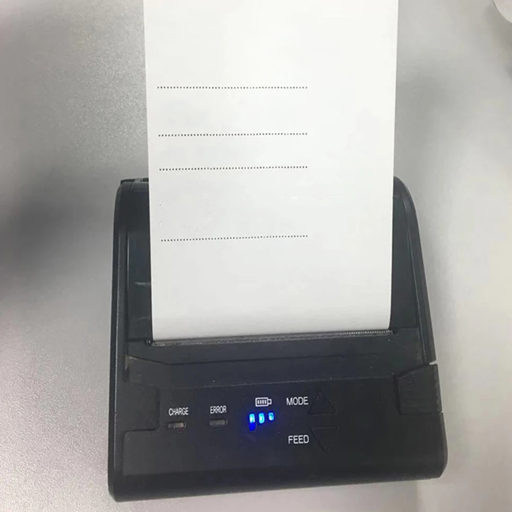 

50pcs Thermal Rolls Heat Sensitive Printing Paper For Portable Printers Retail Business Supermarket Pos Systems Clear Receipts