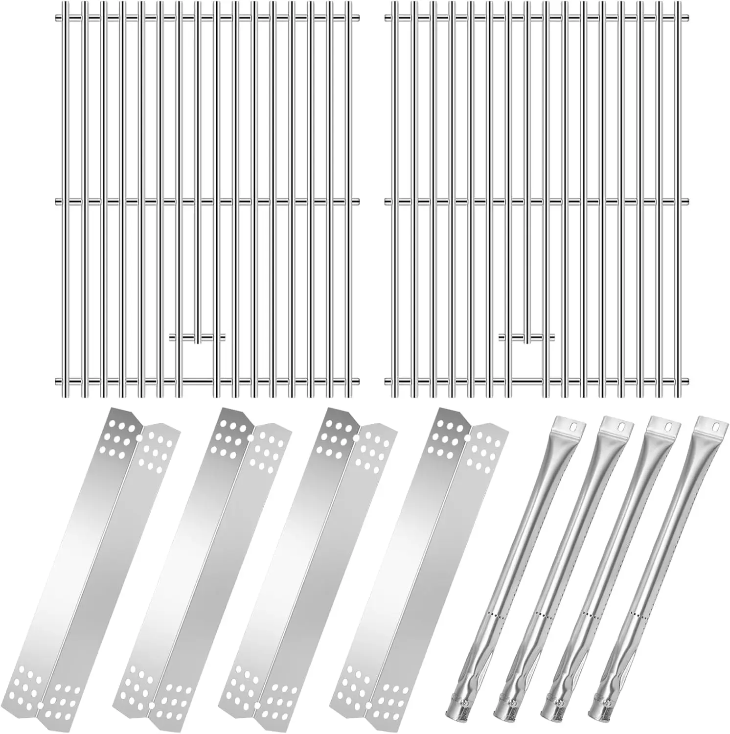 

Grill Replacement Parts for Grillmaster 720-0697 7200697 Grill, Grill Grates & Grill Burner Tubes & Heat Plates Shield