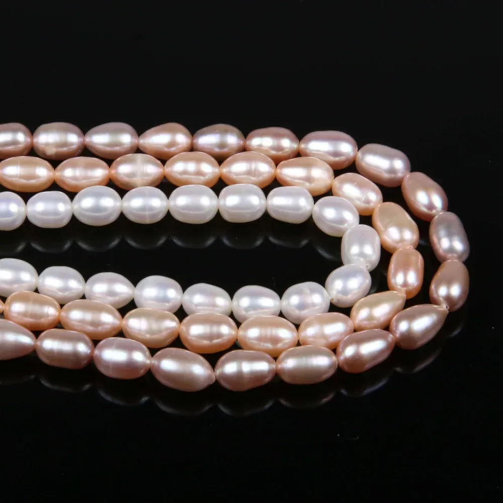 Natural Freshwater Pearl Beads High Quality AA 36cm Punch Loose Beads for DIY Women Choker Necklace Bracelet Jewelry Making