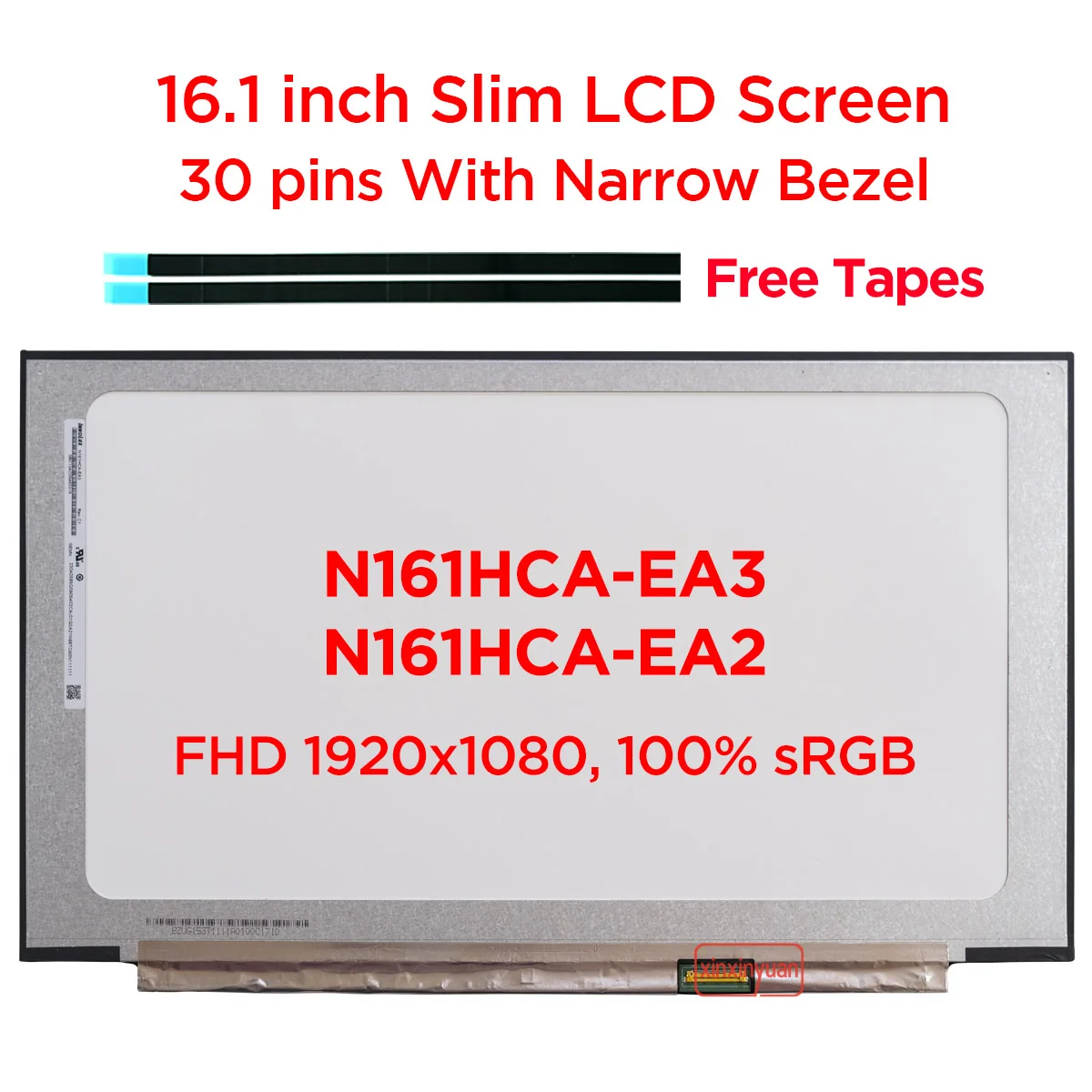 Imagem -01 - Ips Portátil Tela Lcd N161hca-ea3 Ajuste N161hca Ea2 Eac Nv161fhm-n61 N41 Substituição do Painel de Exibição Fhd1920x1080 30 Pinos Edp 16.1 ips portatil tela lcd n161hca ea3 ajuste n161hca ea2 eac nv161fhm n61 n41 substituicao do painel de exibicao fhd1920x1080 30 pinos edp 161 01