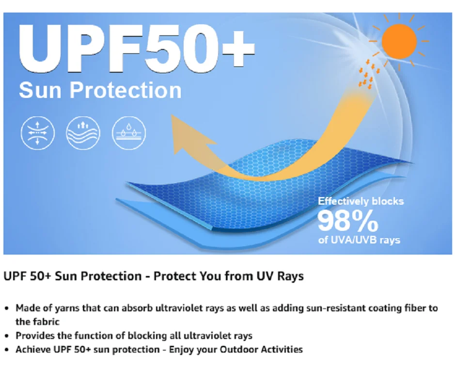 Men’s UPF 50+ Performance Long Sleeve T-Shirt UV Sun Protection Fishing Hiking Sports Shirts  Breathable Running Soccer Shirts image 5