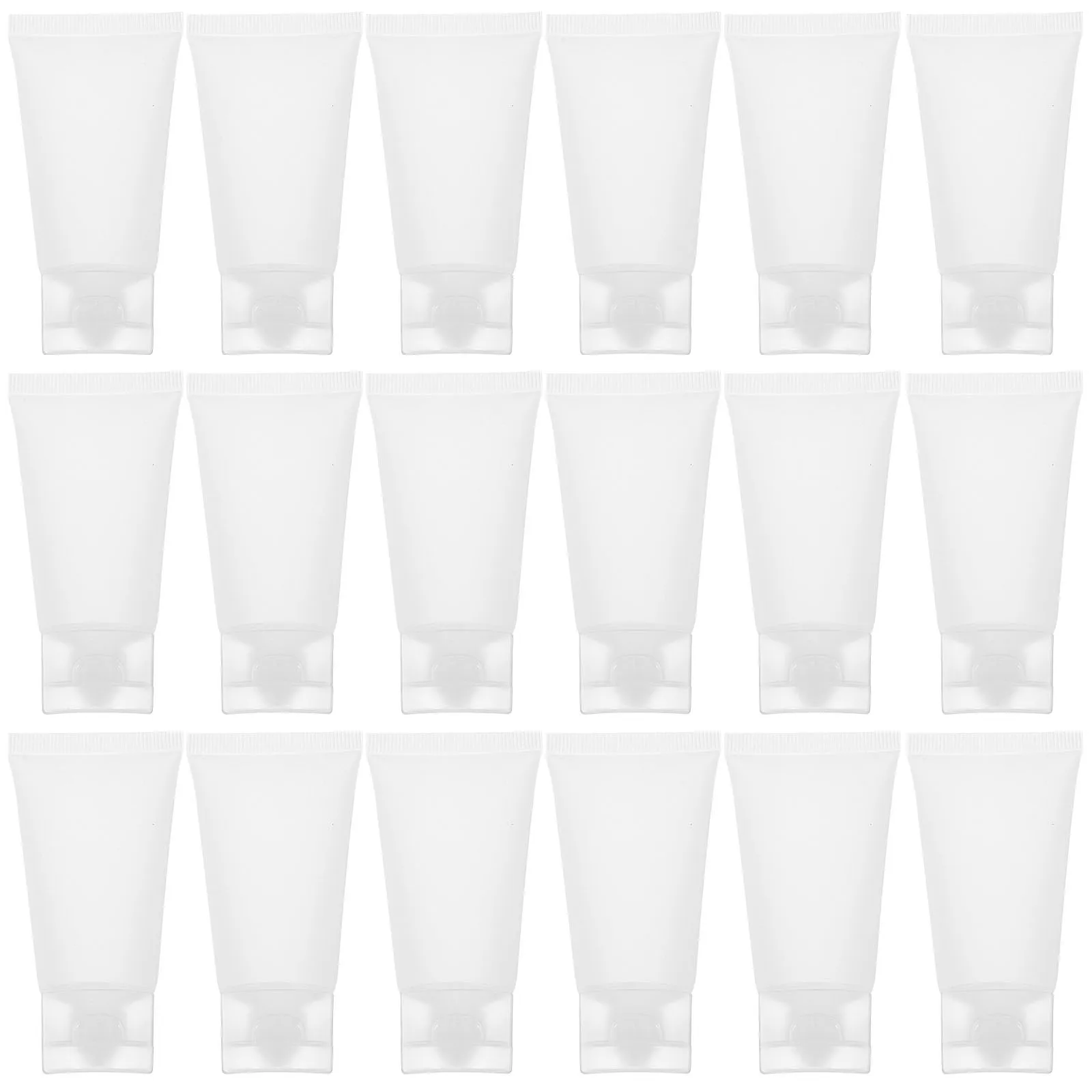 

20 Pcs Lotion Bottles Hand Cream Tube Container Refillable Sample Empty Tubes