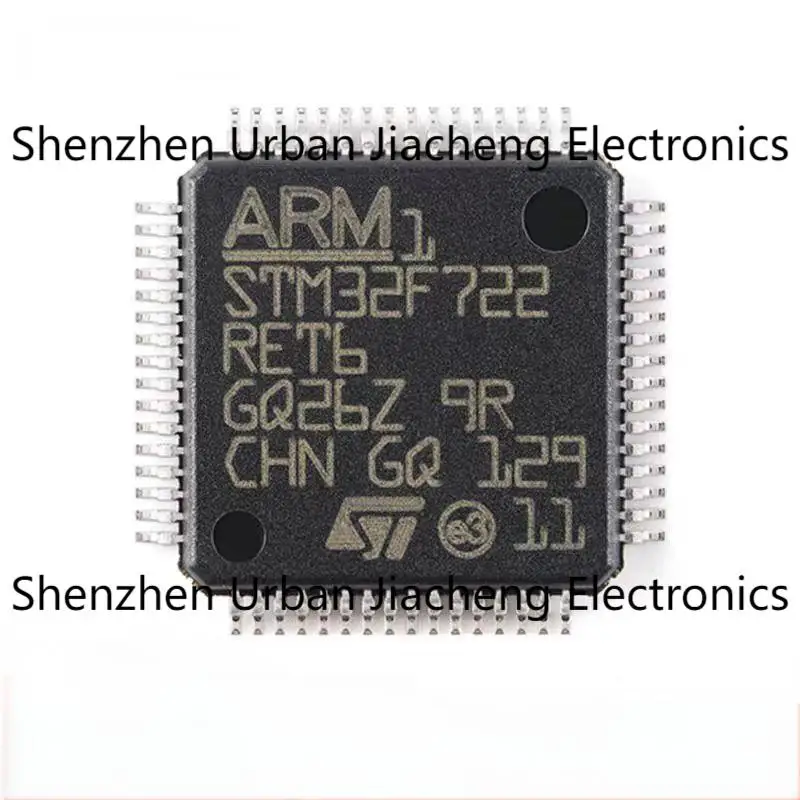 STM32F722RET6 STM32F722 LQFP-64 ARM Cortex-M7 Microcontrolador de 32 bits-Chip MCU IC