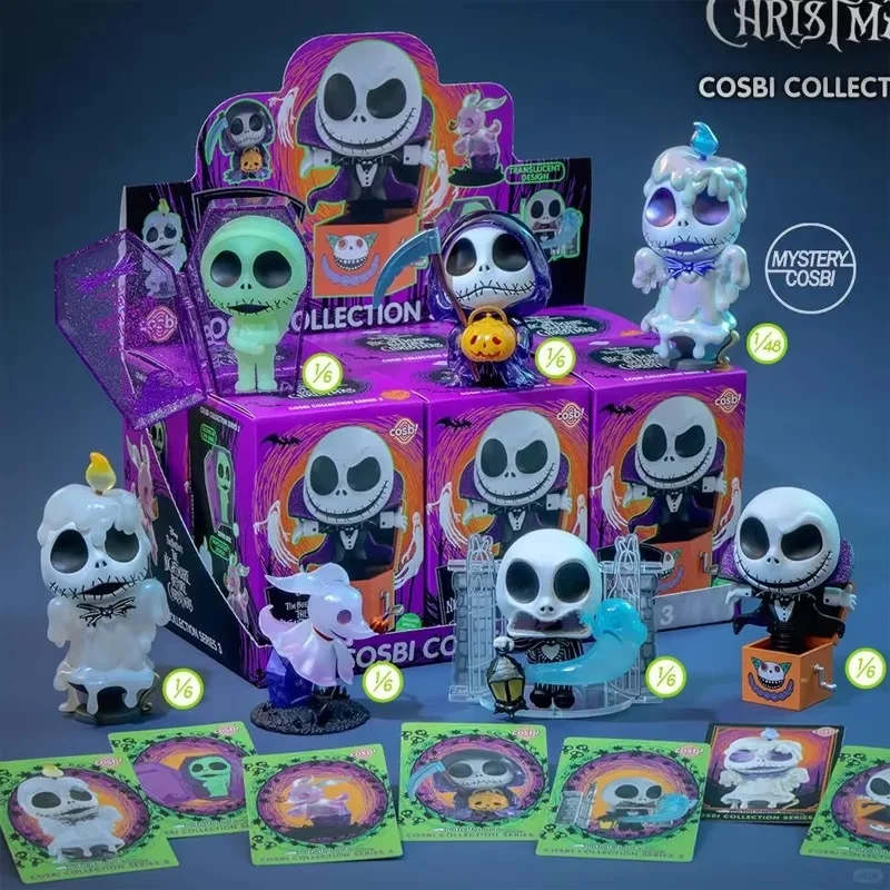 

Cosbi Christmas Nightmare Series Blind Box Cute Cartoon Halloween Creative Doll Exquisite Decoration Surprise Mystery Box Gift