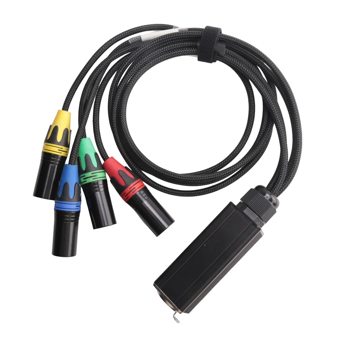 ABGQ 1 Pair XLR 4-Channel 3-Pin Multi Network Stage and Studio Connection, XLR Male and Female Cable Stage Audio RJ45