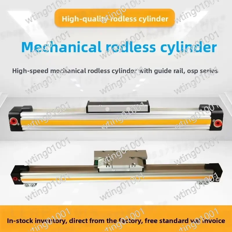 for OSP-P25 High Speed Rodless Cylinder with Mechanical Guide Rail 300 400 500 600 700 800 900 Stroke Precision Linear