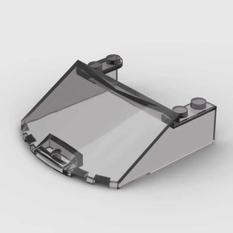 MOC-116173 Small particle building block toy accessories 116173pat0001: Windscreen 5 x 6 x 1 2/3 Curved Front with