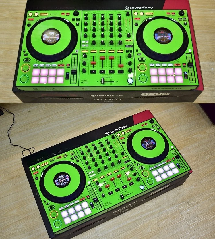 Green Protective Skin Sticker for Pioneer DDJ-1000 DJ Controller