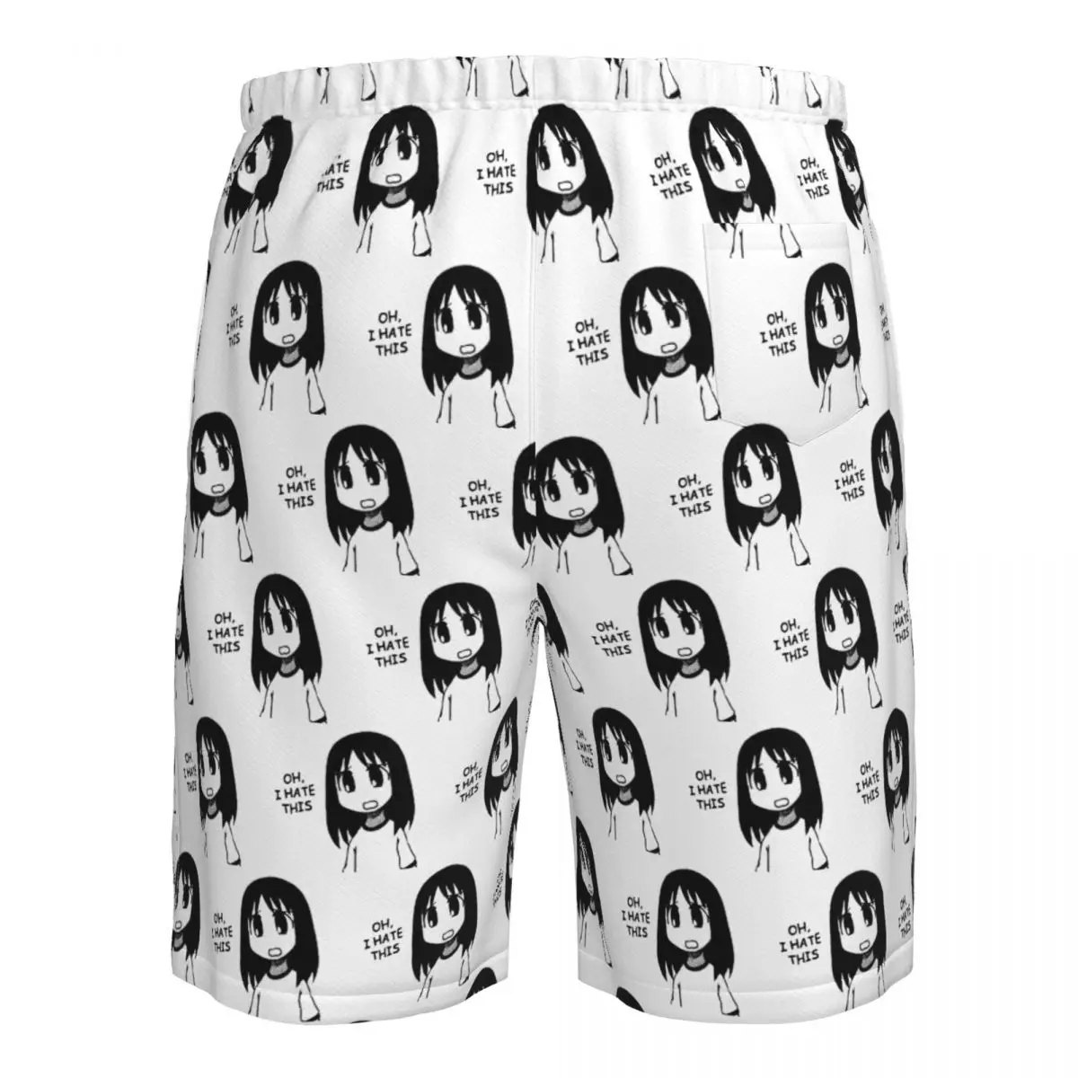 OUTDATED – Karo-Profil Azumanga Daioh Osaka Ayumu Kasuga Trunks Strand-Boardshorts Lässige, schnell trocknende Sommerhose für Herren