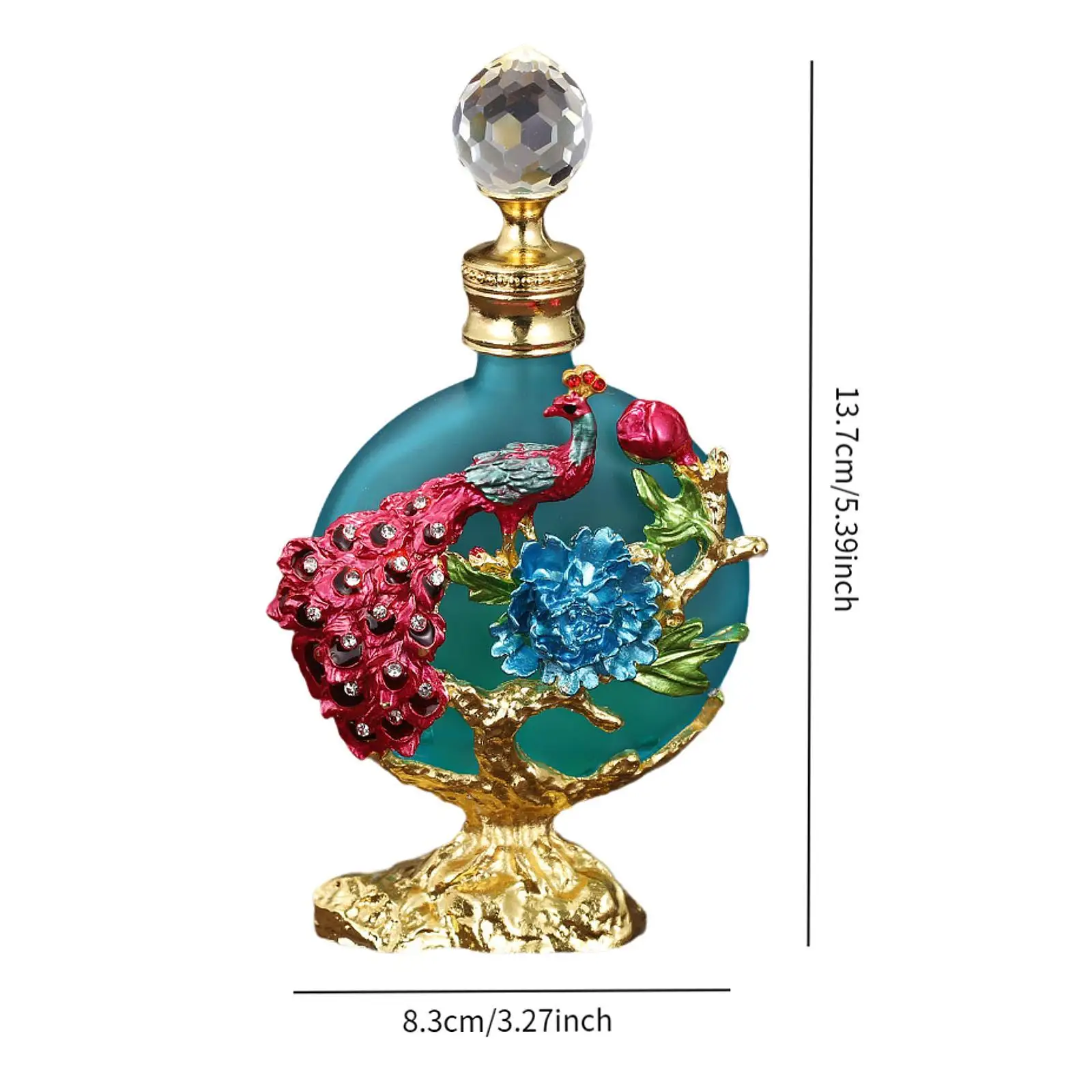 Empty Refillable Perfume Bottle Friends Gift Luxury Home Decor Makeup Accessories 30ml Glass Perfume Bottle Essential Oil Bottle