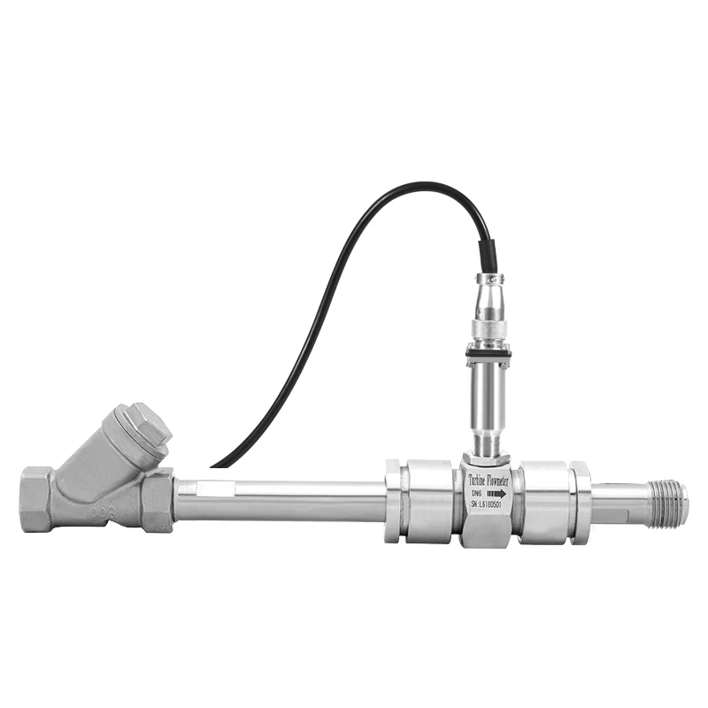 DN4 DN6 DN10 Turbine Water Flow Sensor Diesel Fuel Liquid Flow Meter Alcohol Inline Flow Sensors Pulse