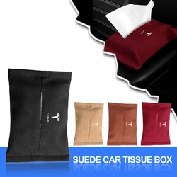 Car Tissue Box Holder Sun Visor Seat Back Car Accessories For Tesla Model 3 S X Y 2022 Style Roadster Invader Coil Mod WYE K80