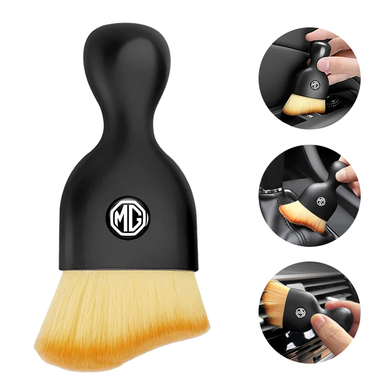 모리스 가라지 MG 6 3 5 7 TF ZR ZS HS GS GT 헥터 RX5용 차량 내부 소프트 브러시 통풍구 세척 도구 먼지 제거 액세서리 썸네일 6