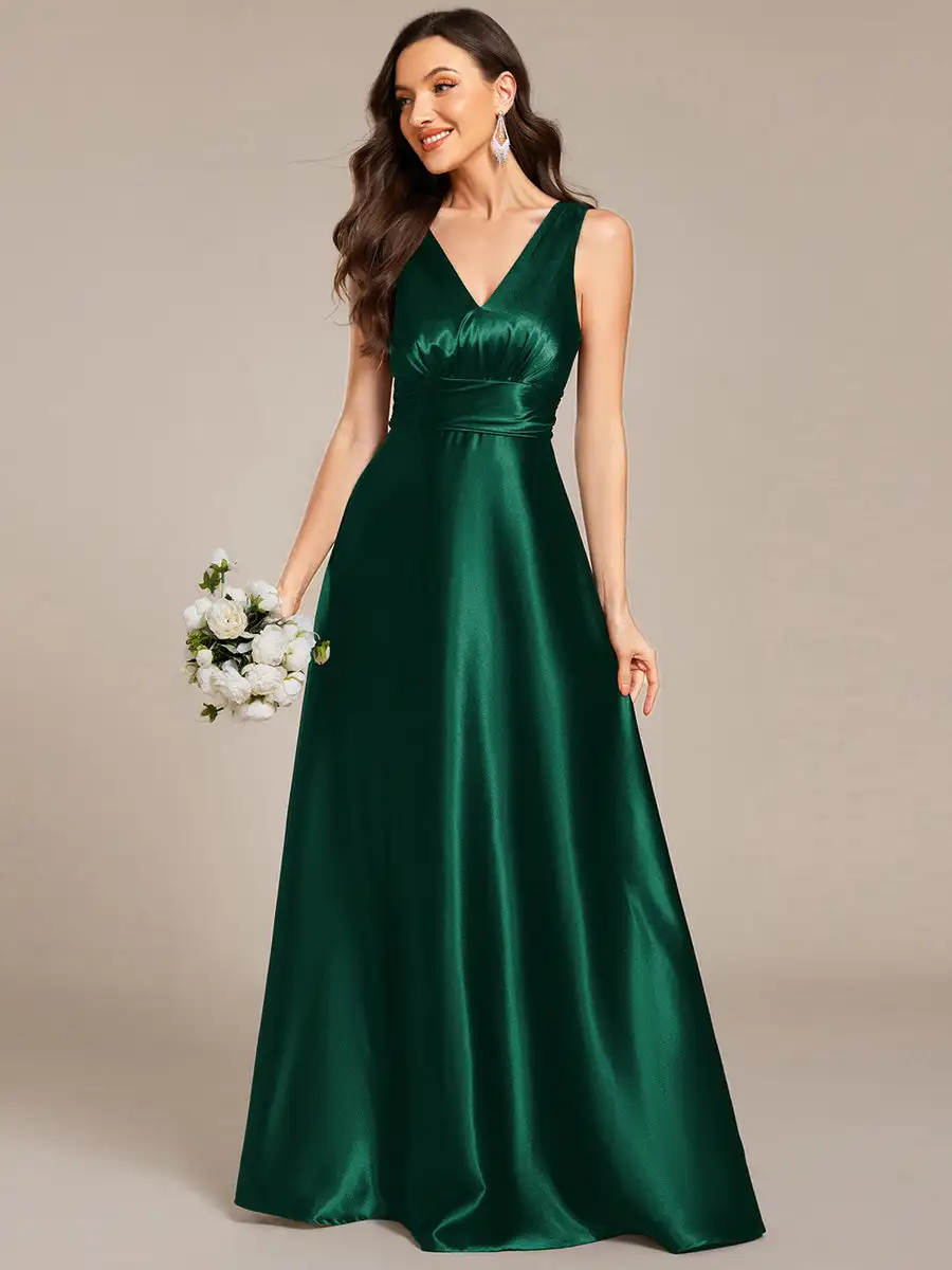 elegant-evening-dresses-deep-v-neck-empire-waist-satin-pockets-floor-length-2025-ever-pretty-of-dark-green-bridesmaid-dress