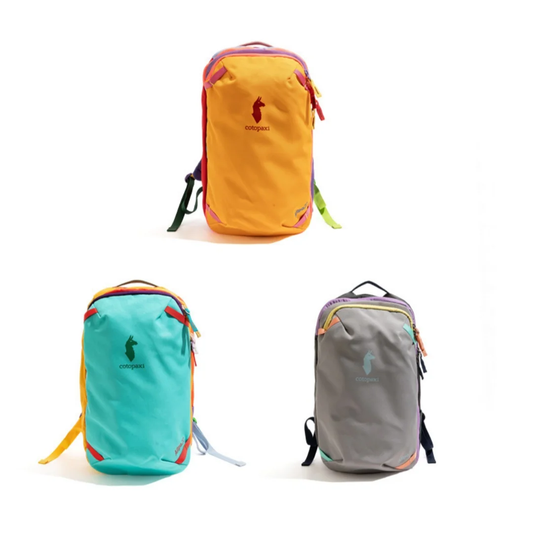 20L Travel Contrast Color Casual Outdoor Backpack for Hiking Camping Commuting Short Trips Unisex Carry-On Luggage Bag