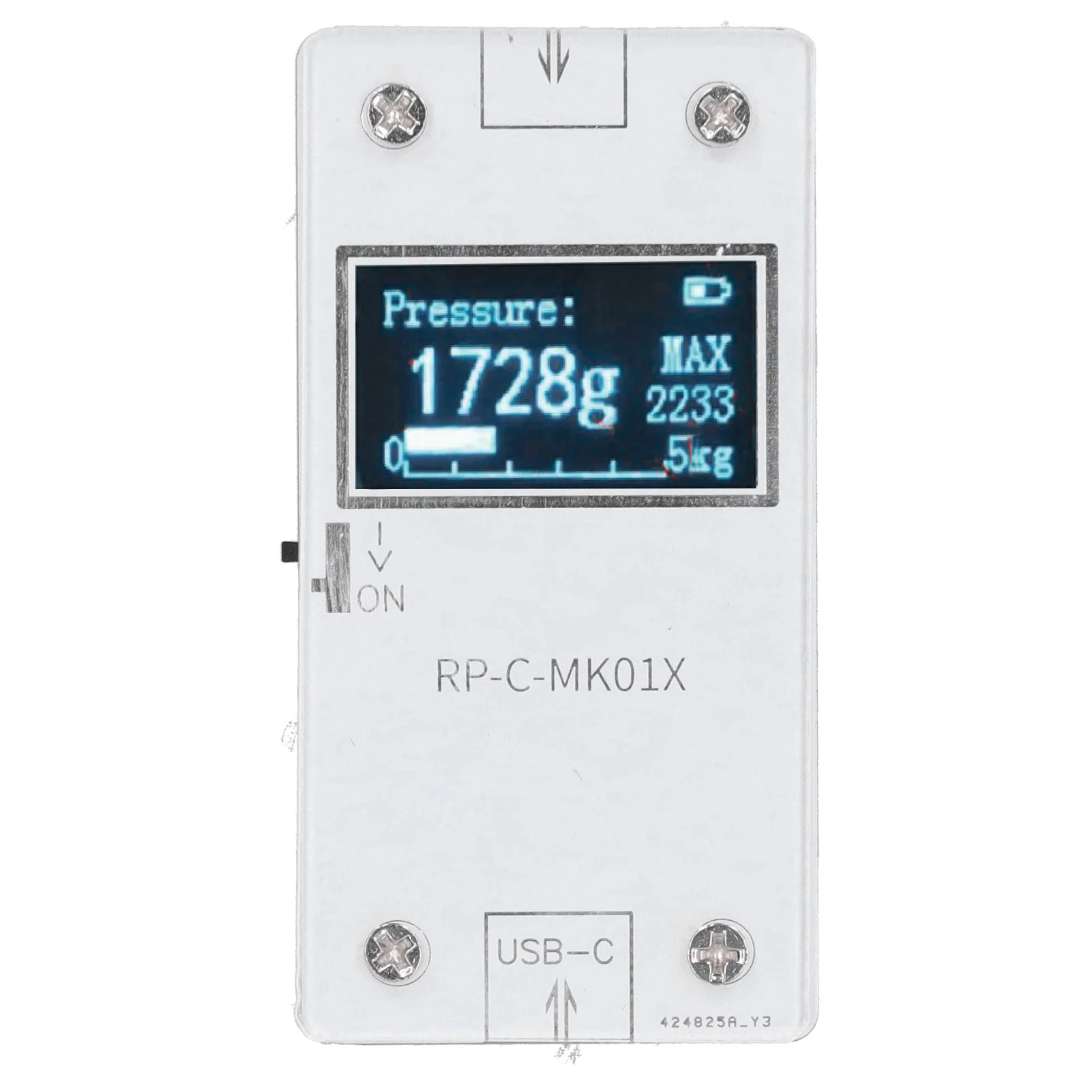 โมดูลแสดงผลเซ็นเซอร์ความดัน ชุดฟิล์มยืดหยุ่นบางเฉียบ DIY รุ่น RP-C-MK01 3.3V~4.2V